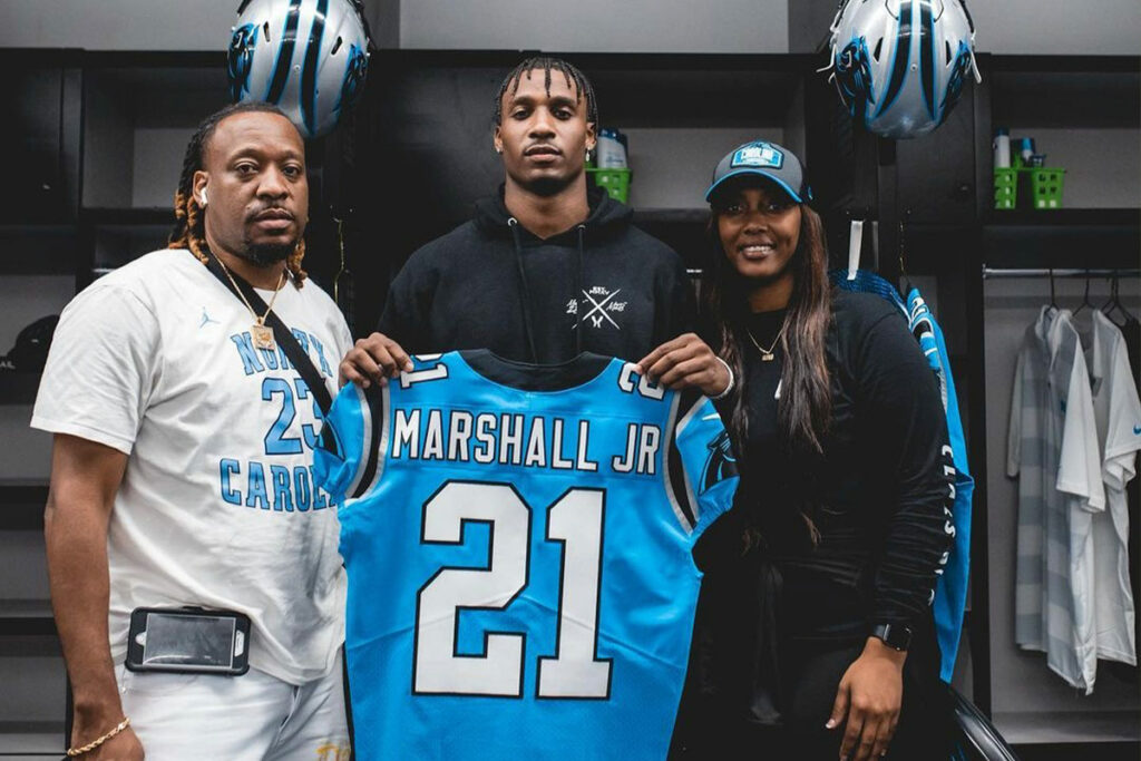 Terrace Marshall Jr Panthers Jersey